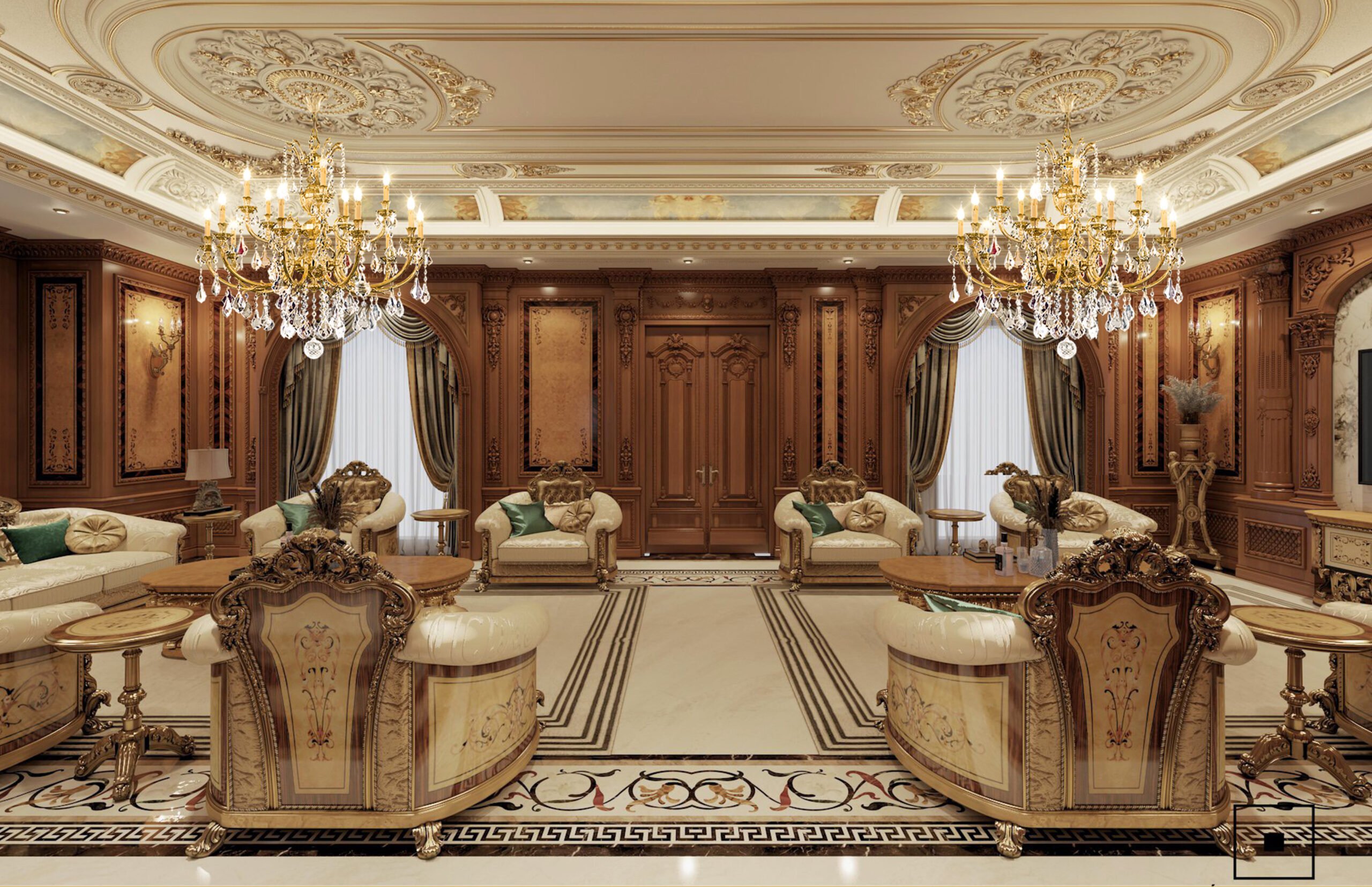 Đèn chùm cổ điển Châu Âu sang trọng và đẳng cấp