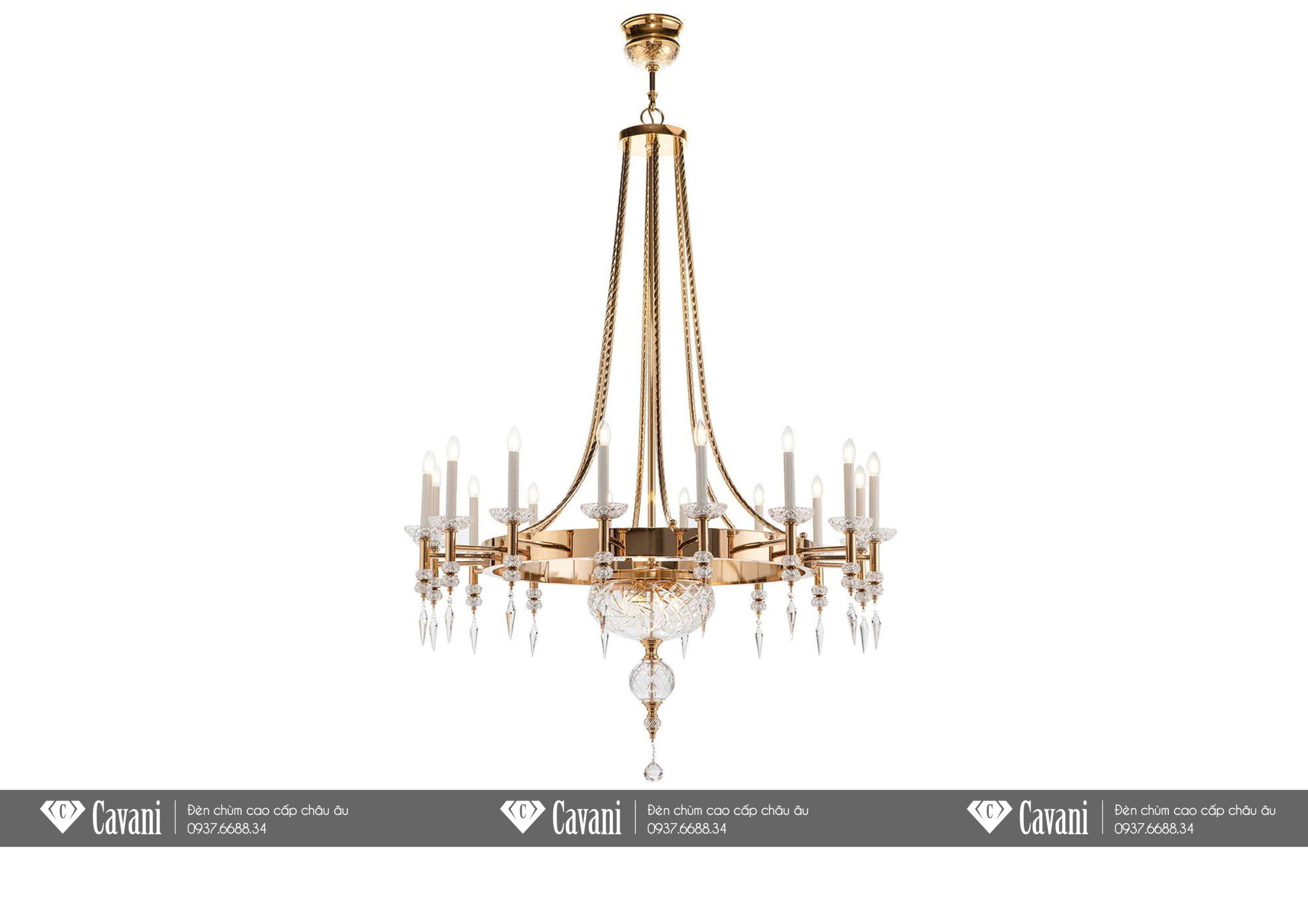 Đèn Chùm Cổ Điển Hoàng Gia 5012/16+3