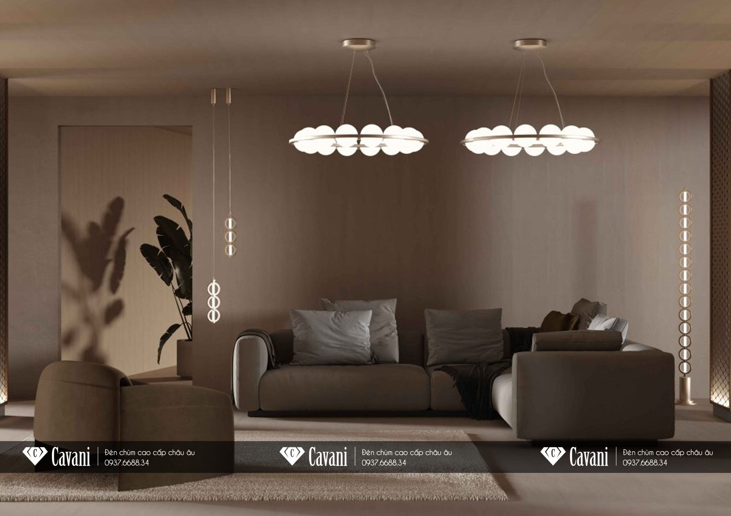 Đèn Chùm Hiện Đại Đẳng Cấp Ý – Stillux 21403/S