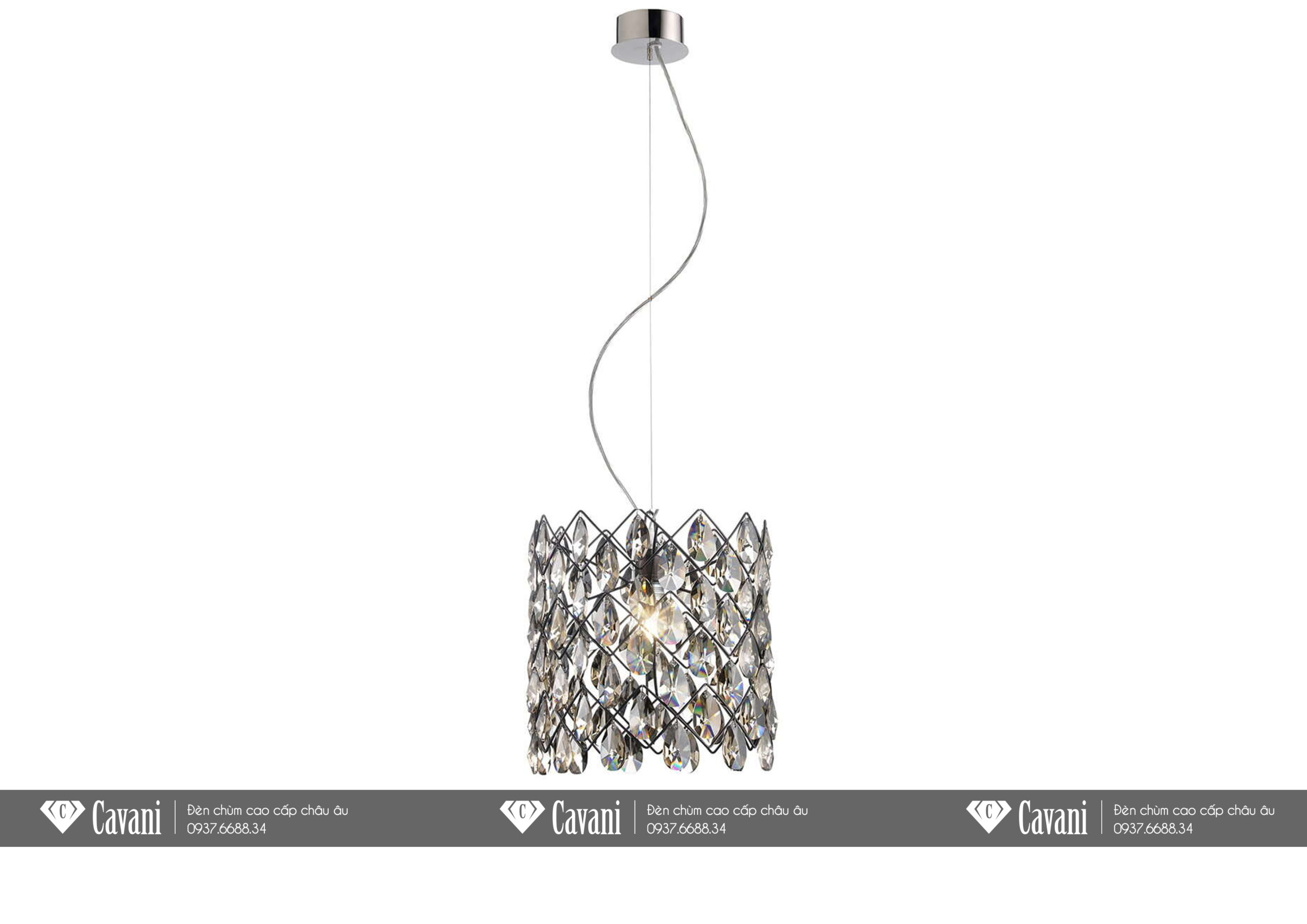 Đèn Thả Hiện Đại Pha Lê Asfour 23750