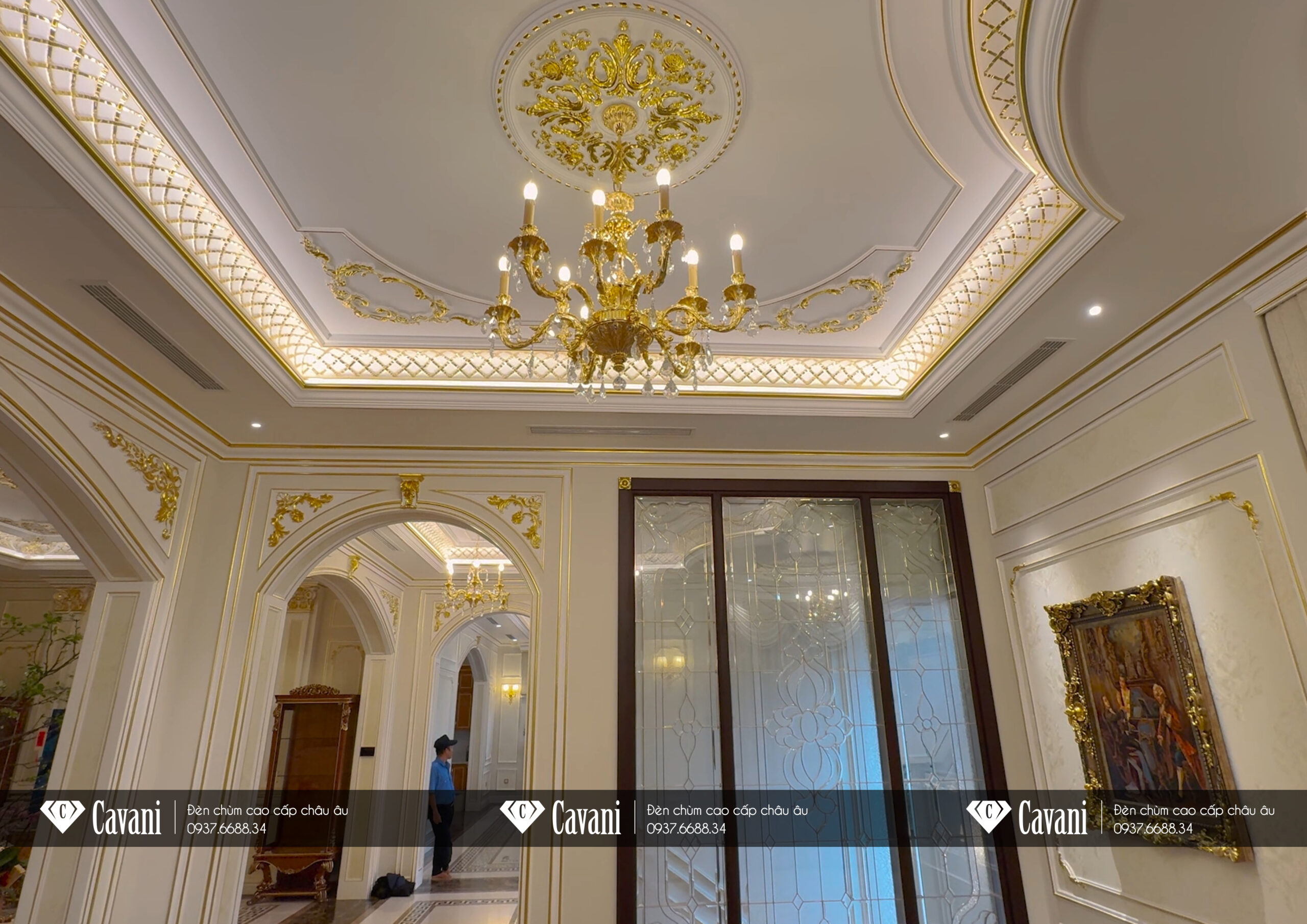 Đèn chùm cổ điển 793/6 Nâng tầm đẳng cấp sống