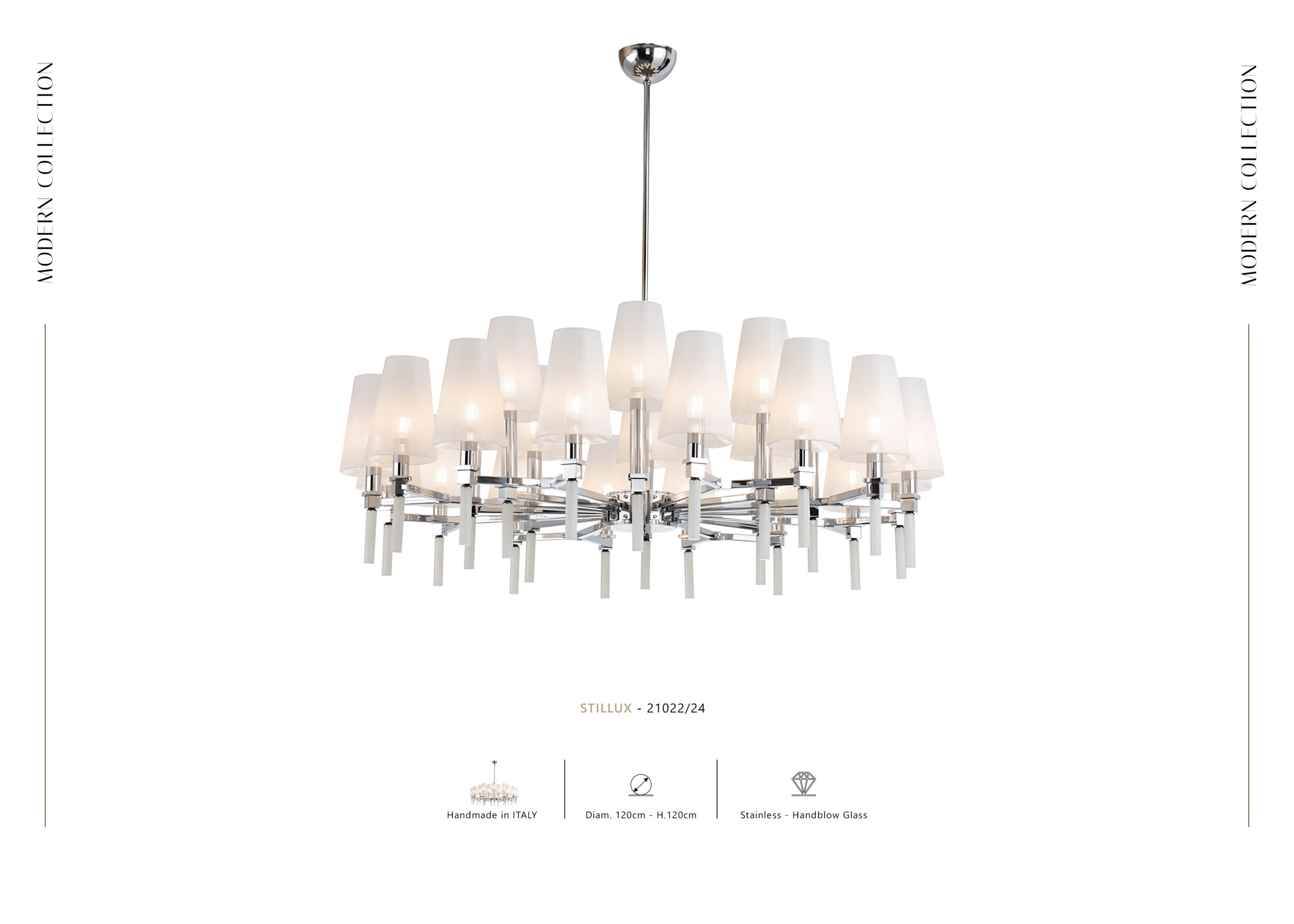 Đèn chùm hiện đại Stillux 21022/24 - thiết kế và vật liệu cao cấp