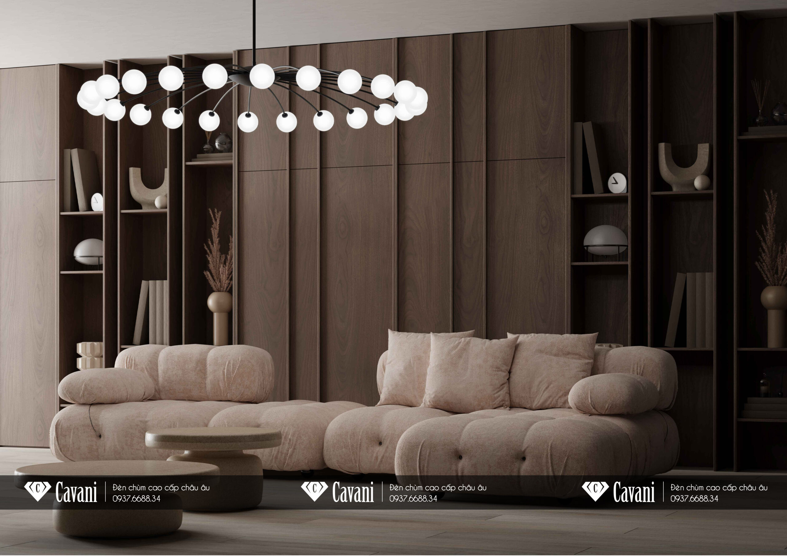 Đèn Chùm Hiện Đại Balloons Ý Stillux 21600