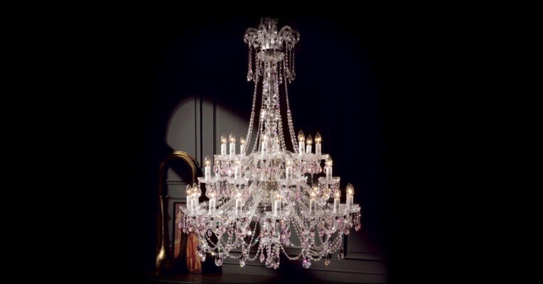 Đèn chùm pha lê cao cấp - Thiết kế chuẩn Châu Âu