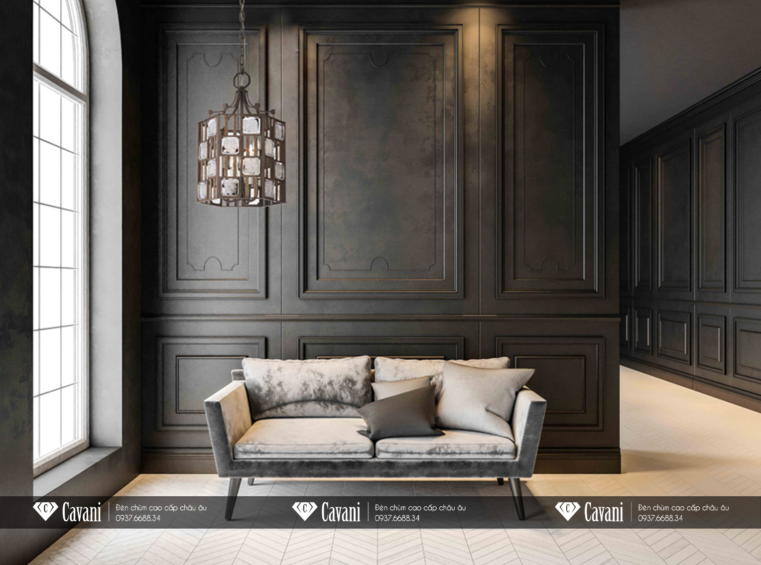 Đèn Thả Nhập Khẩu Ý Stillux 20628/S – 20728/S – 20828/S