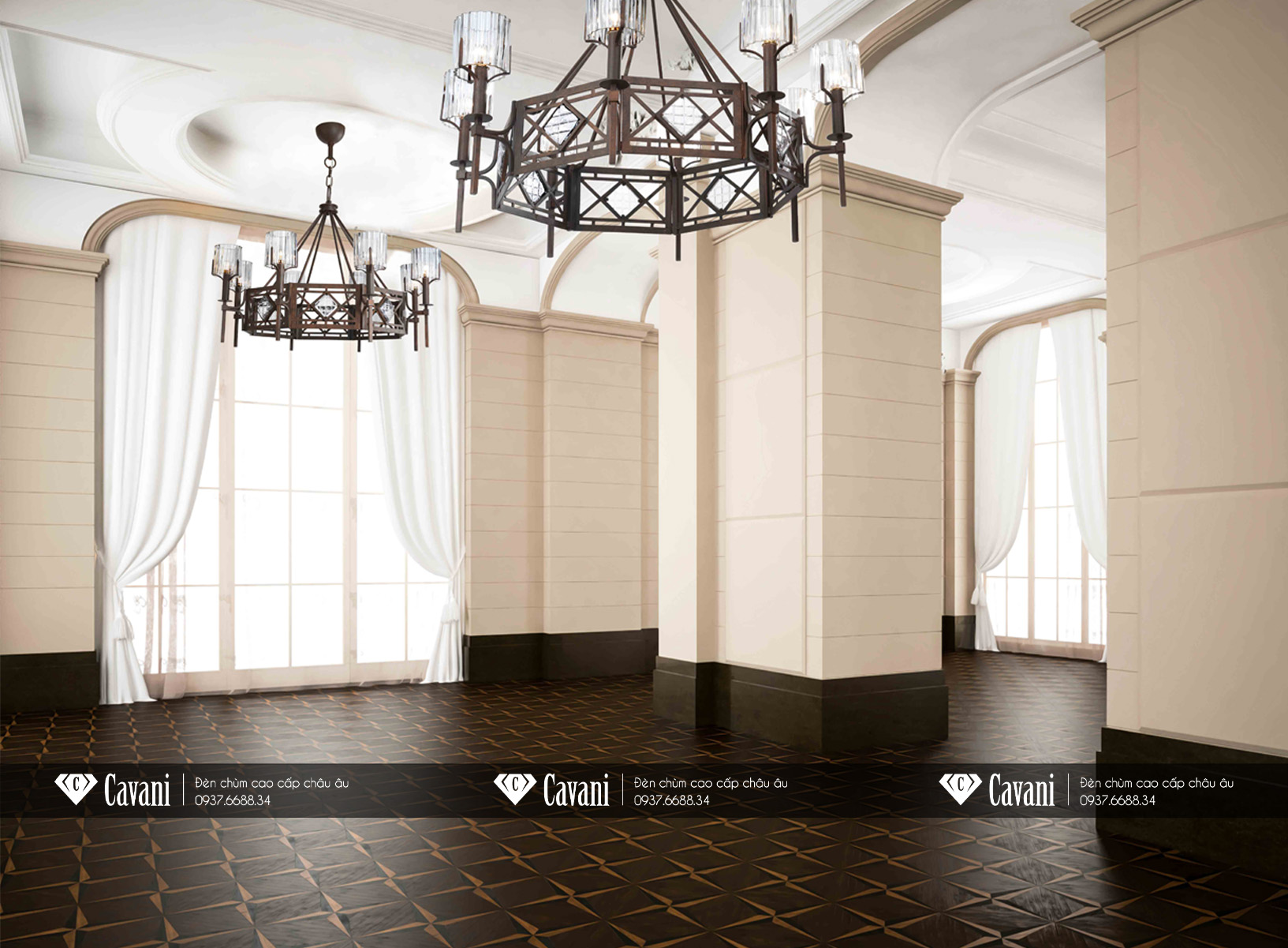 Đèn Chùm Châu Âu Cao Cấp Stillux 20610