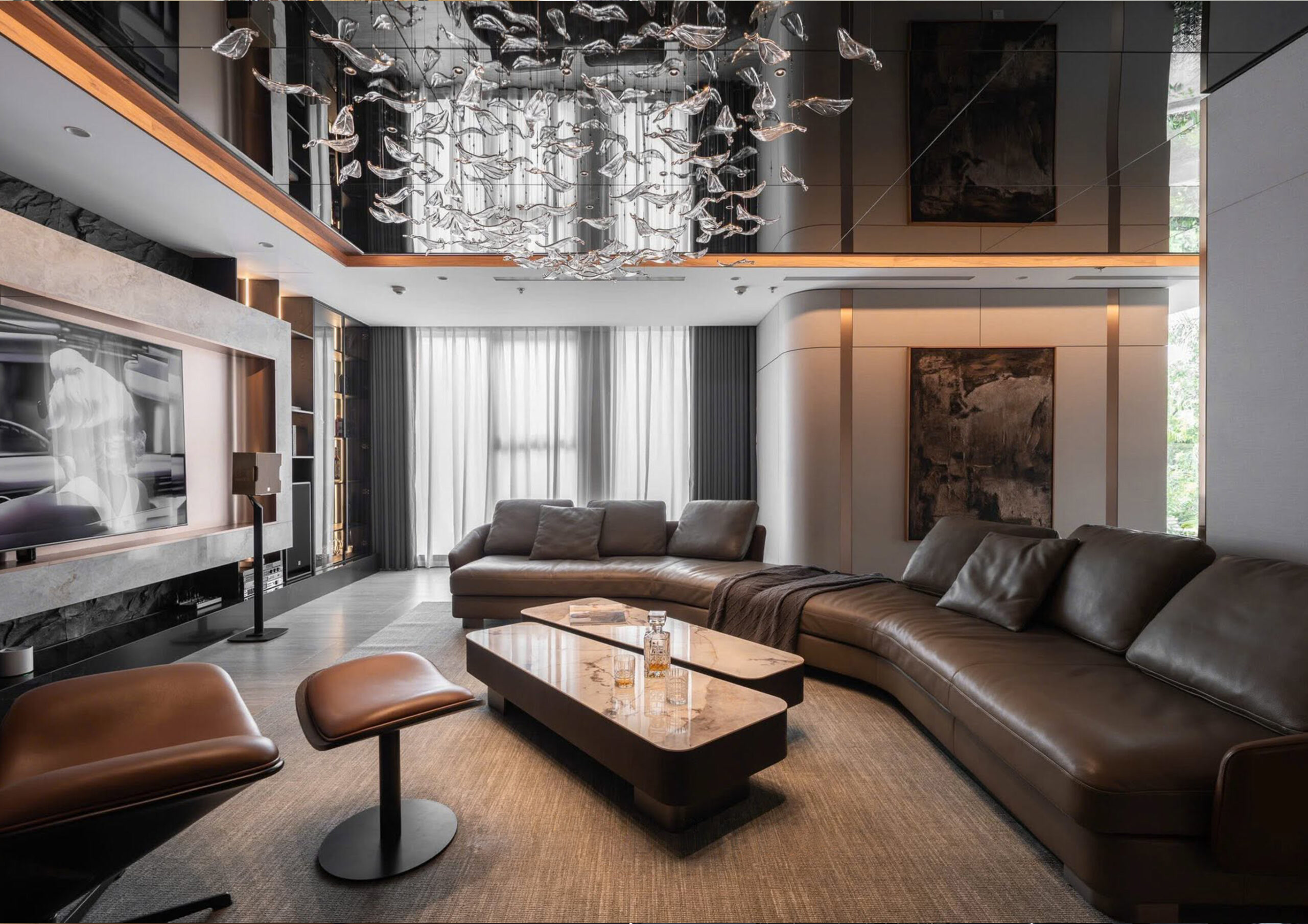 Dự án đèn bespoke nghệ thuật ảnh đại diện