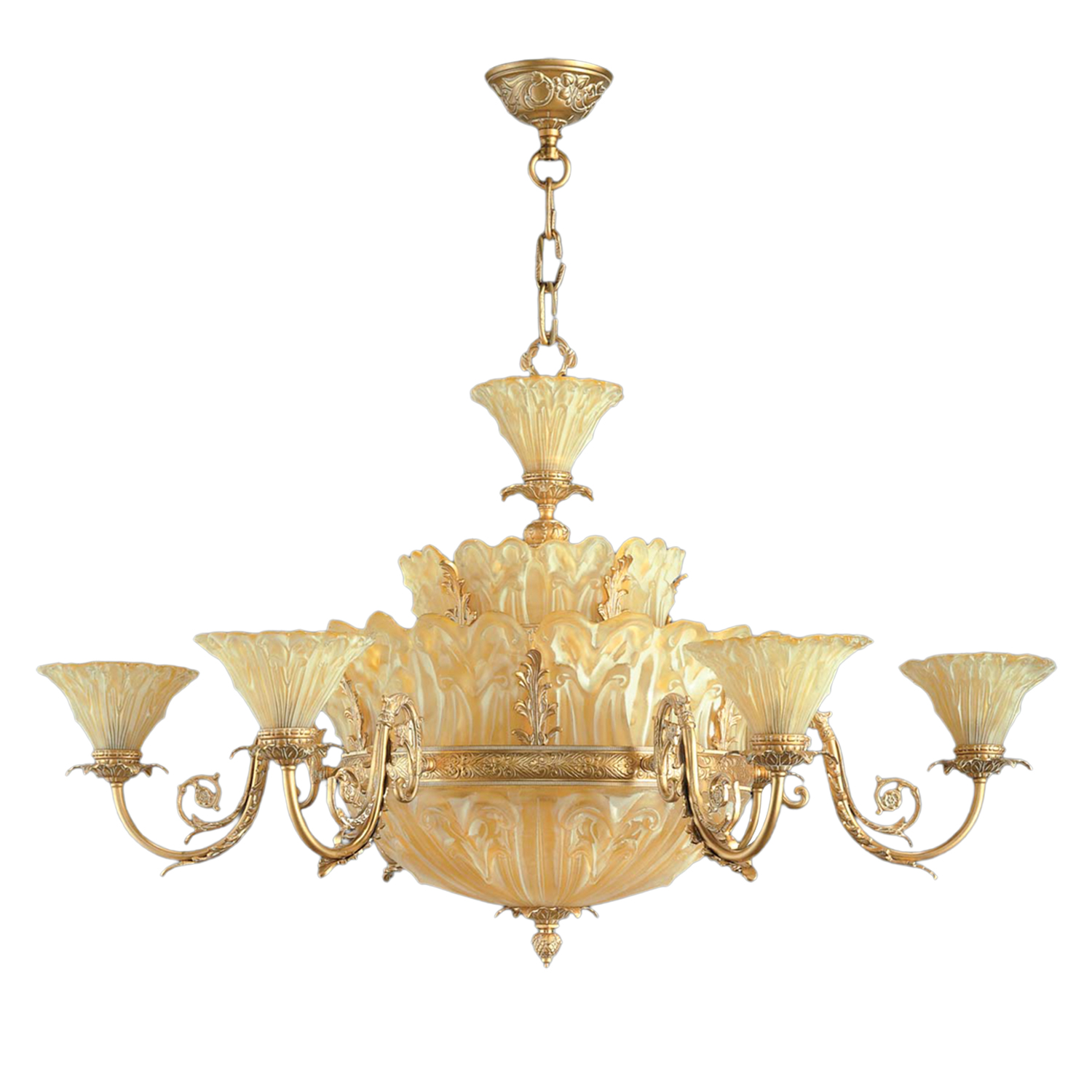 Đèn Chùm Murano Cao Cấp 9681/6+6
